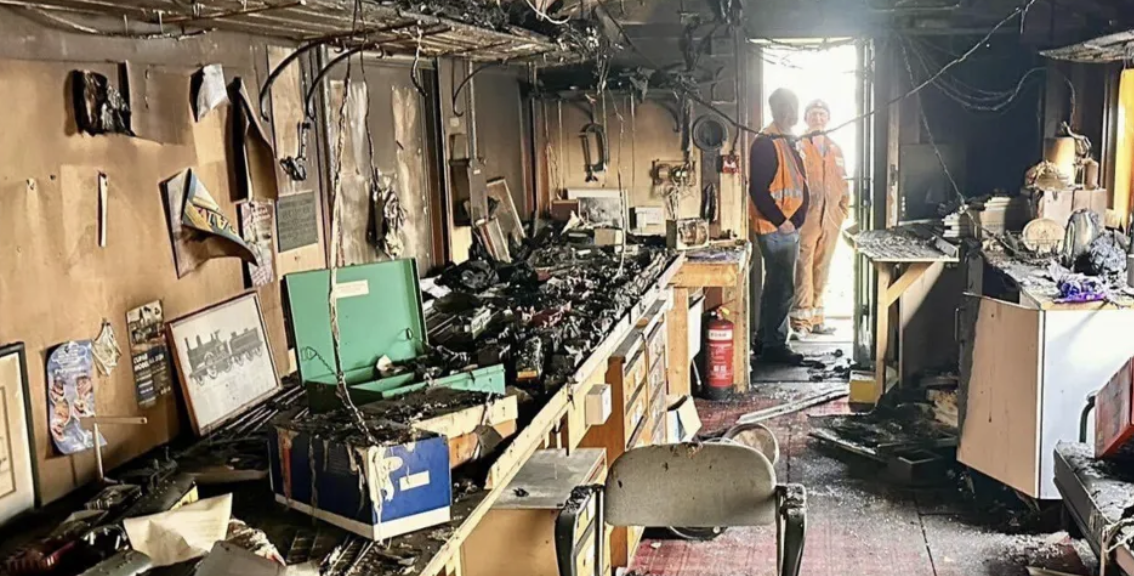 Bo’ness model railway torched in deliberate fire